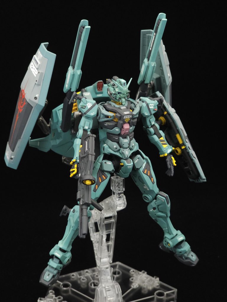 ララァ・スン専用「緑のガンダム type シャロンの薔薇」–5枚目/制作者:ル・クルーゼ