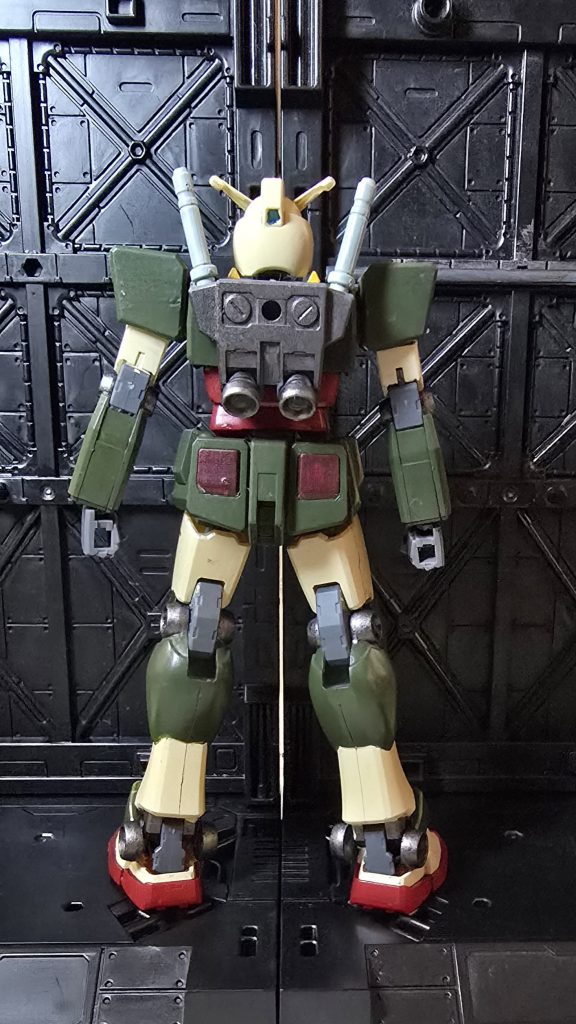 カラーレシピ緑系：濃緑色セピア系：セールカラーデカール：セリアのモデルデカール  