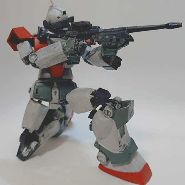 旧キット1/144 ジムスナイパーカスタム フル可動 〜狙撃ポーズの味って男のコだよな〜