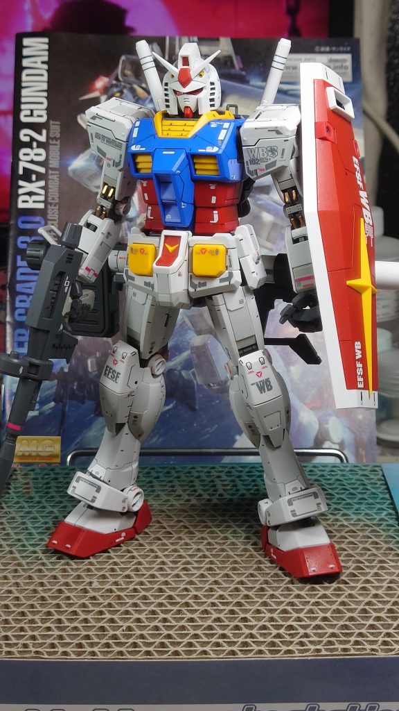 RX-78-2 ガンダム Ver.3.0–3枚目/制作者：あれく myT 積みプラ崩したい