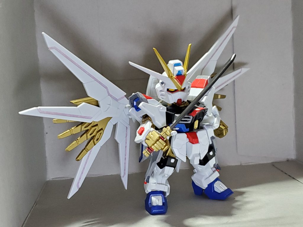 最後までお付き合いいただき有り難うございました❗😆 モビリティジョイント好きだよ~🎵と言う方や、マイフリ、ストフリ好きだよ~🎵と言う方は、いいね!やコメントいただけますと幸いです😊ダブルオー(エクシア)系のミキシングがわりと多めですが、他にも作品を乗せておりますので、ご興味がございましたら其方も是非ご覧ください😊