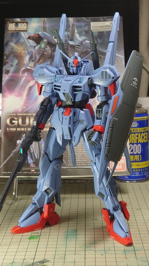ガンダム Mk-III–2枚目/制作者：あれく myT 積みプラ崩したい