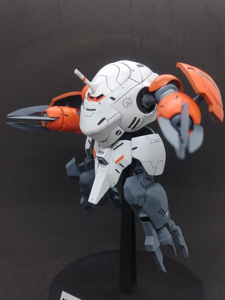 まだ誰も作って無かったので、自分なりに形に出来てよかったです!細かい問題点は残りましたが、自信に繋がる経験になりました。同じ鉄血好きの方に観て頂ければ幸いです!(*'ω'*)ノ