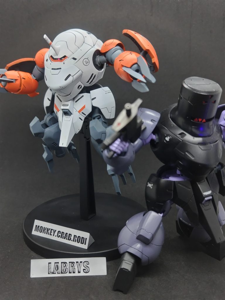 前回 ラブルスのネームプレートも作成してみました。「ウルズハントvs月鋼」 https://gumpla.jp/hg/1876927