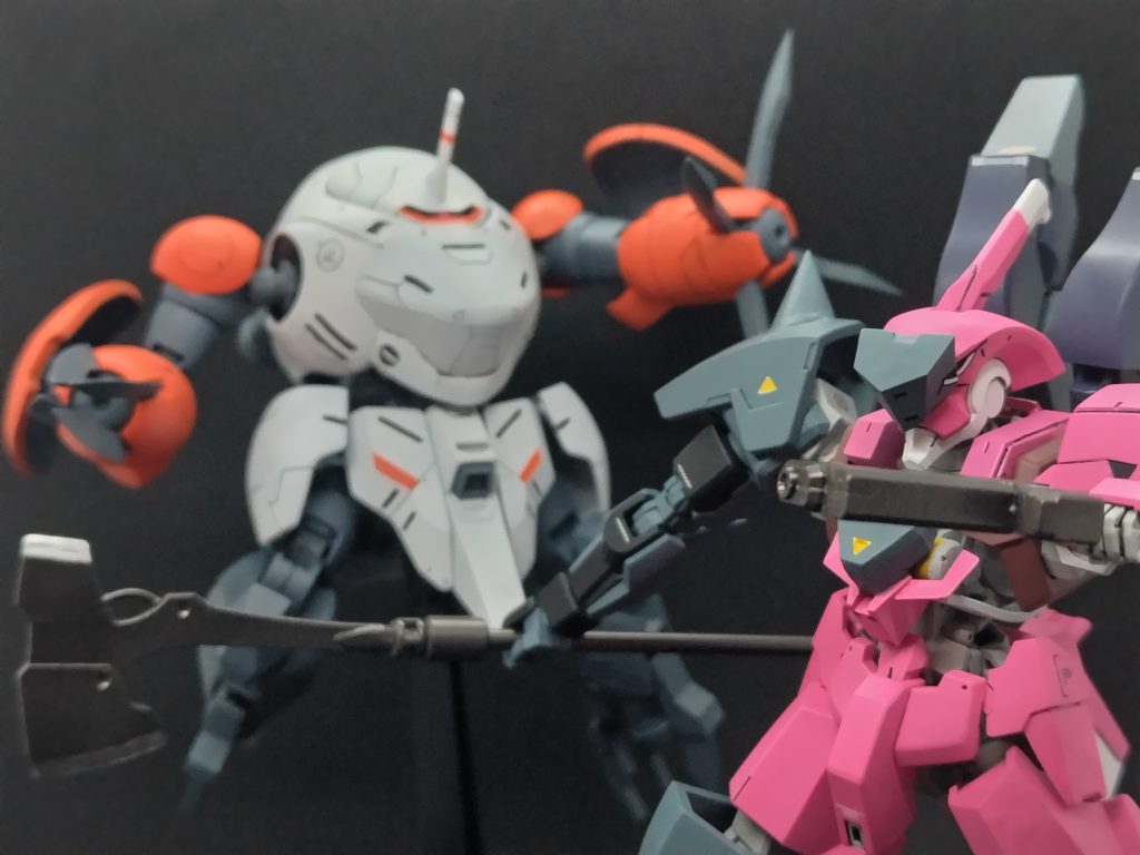 追記:流星号(グレイズ改参)も制作しました!