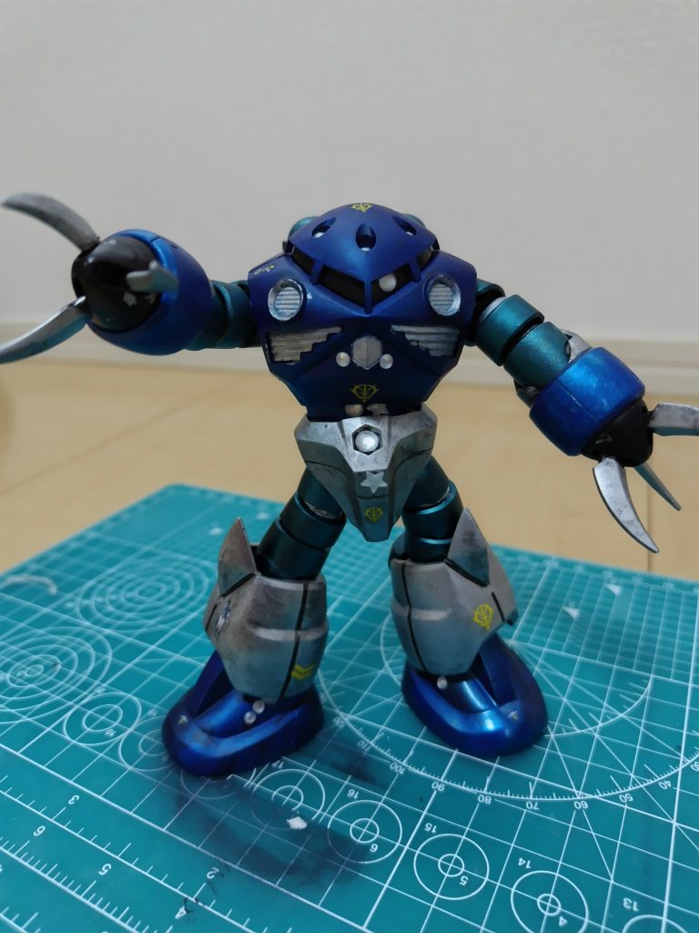 ズゴックメタリック筆塗り
