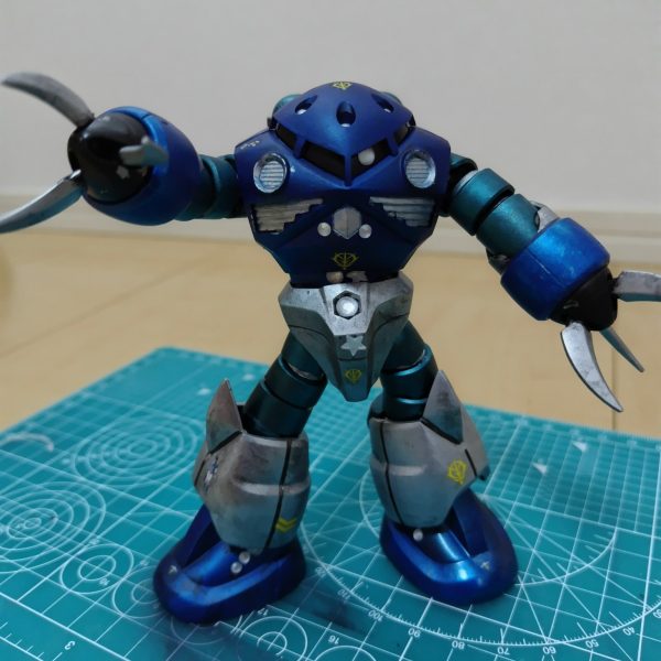 ズゴックメタリック筆塗り