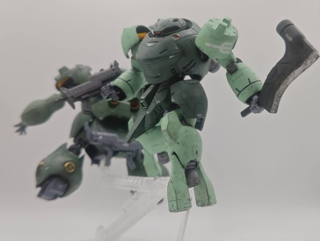 で、完成となります。撮影のお供のガンダムグシオンはこちはでご紹介しています。よければご覧下さい。https://gumpla.jp/hg/2414689次回もよろしくおねがいします。