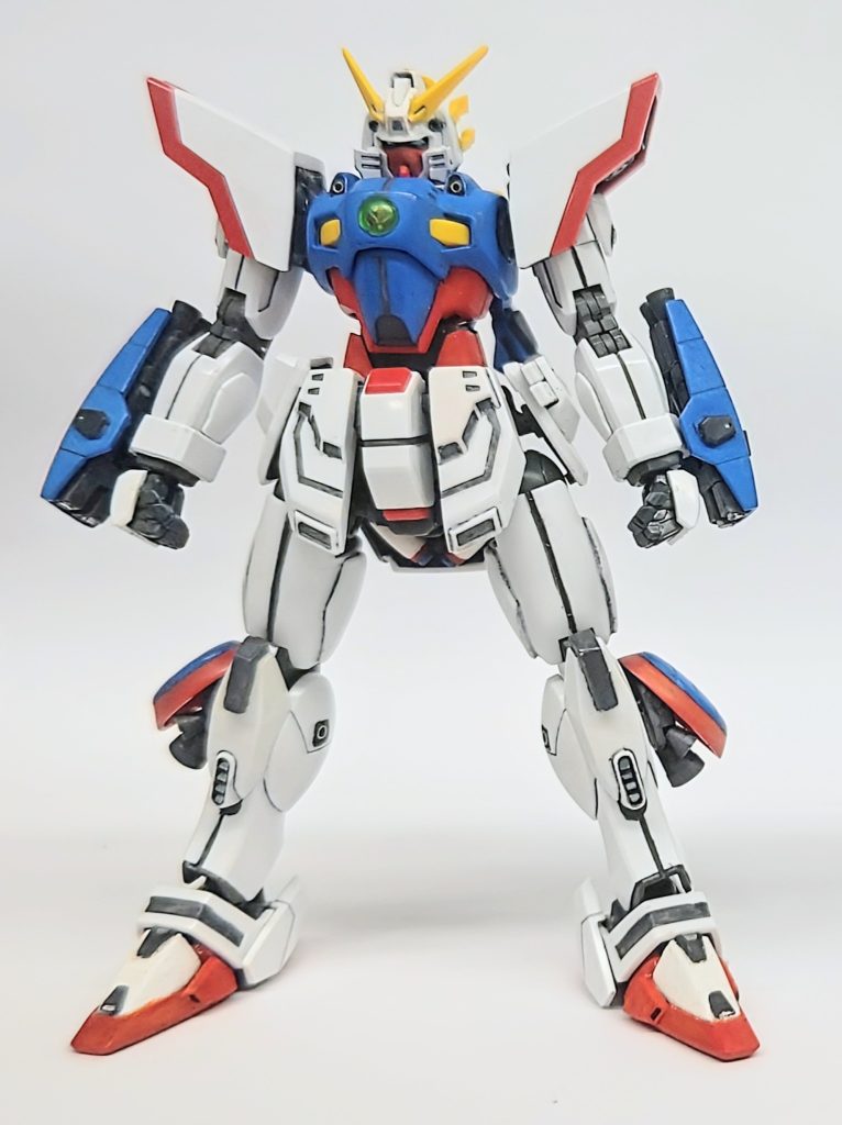 HGシャイニングガンダムバトルモード（ミキシング）
