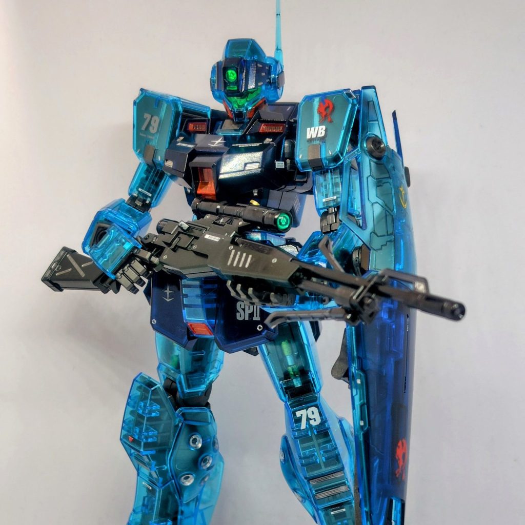 MG ジム•スナイパーⅡ クリアカラー ホワイトベース配備機｜りゅ