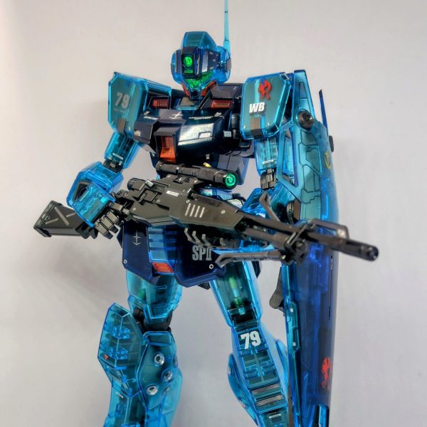 MG ジム•スナイパーⅡ クリアカラー ホワイトベース配備機｜りゅ