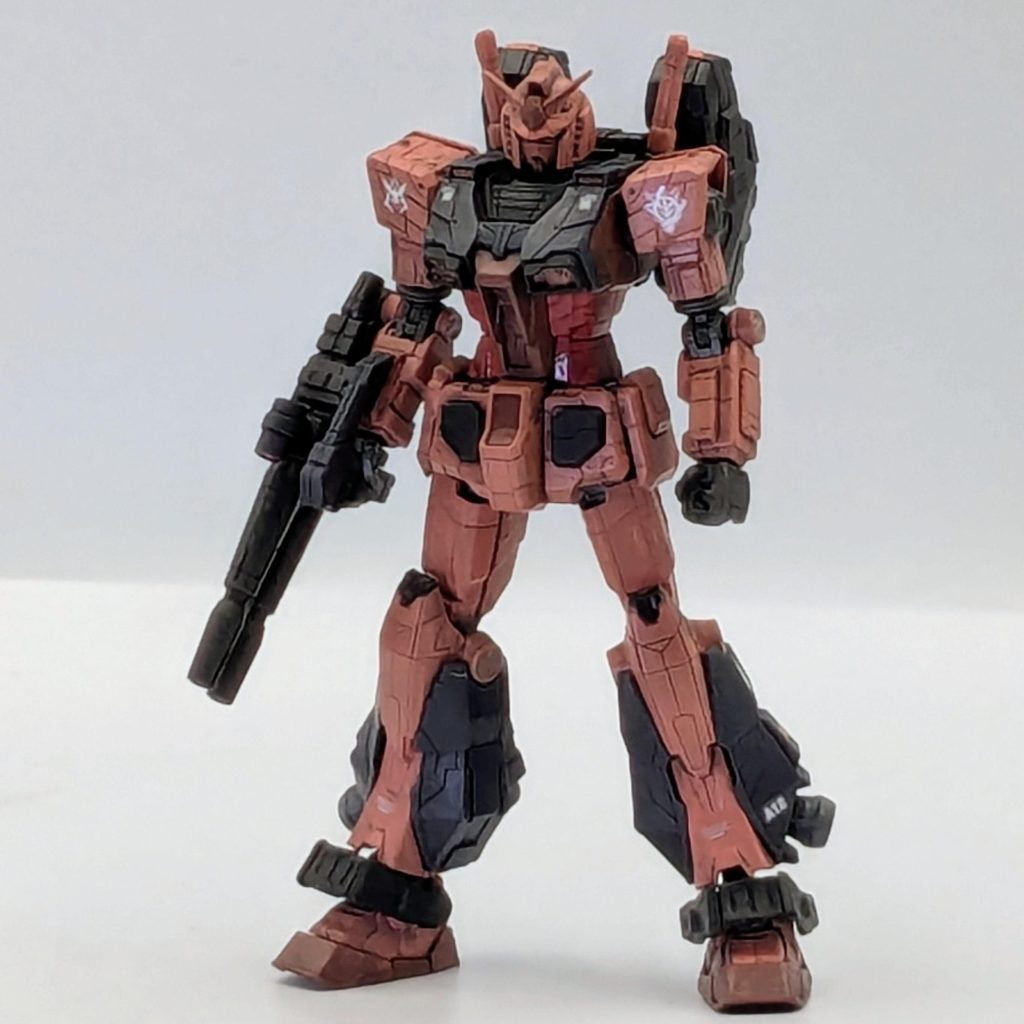 【けん　制作依頼品】ガンプラくん【キャスバルVer.】 キャスバル専用高機動型ガンダム｜@Torowa_No3さんのガンプラ