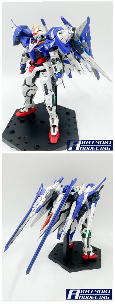 RG 1/144 GN-0000 + GNR-010/XN ダブルオーザンライザー–3枚目/制作者：アカツキモデリング