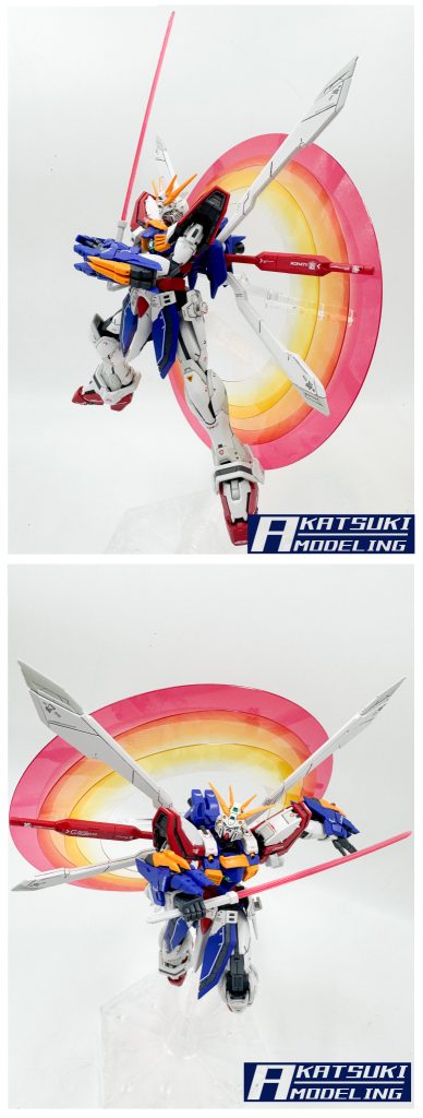 RG 1/144 　GF13-017NJ II ゴッドガンダム　+ 風雲再起　–5枚目/制作者：アカツキモデリング