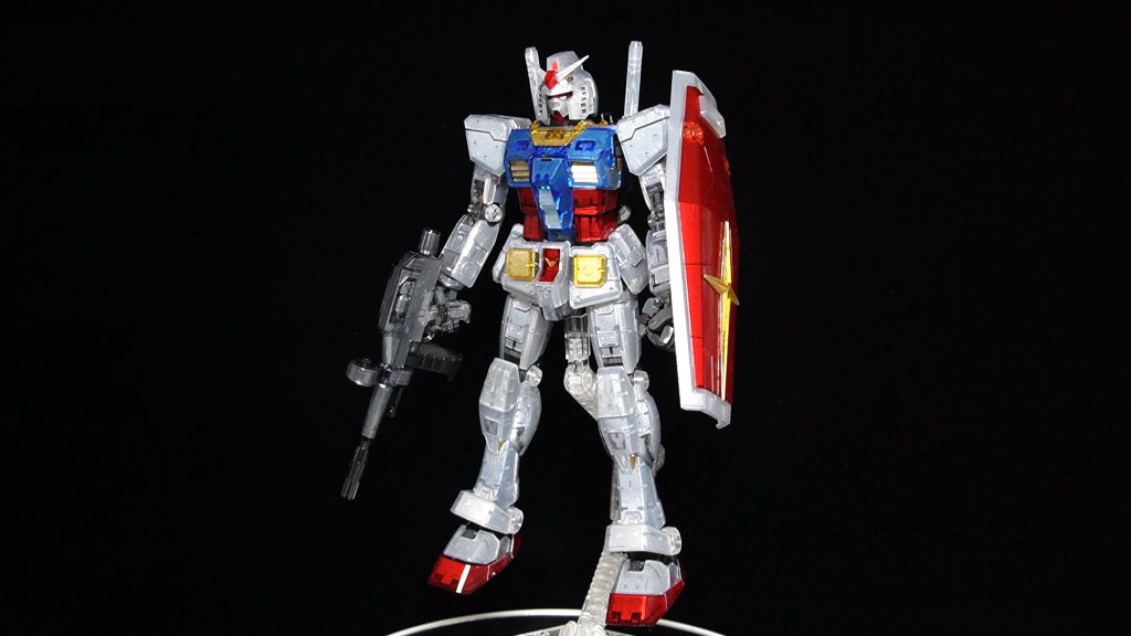 MG ガンダムVer.3.0 (クリアカラー)–2枚目/制作者：セリカ3