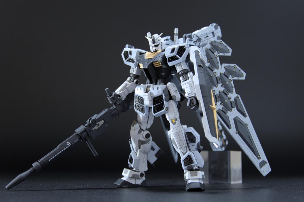 1/144 RX-78F00 ガンダム EX-001 グラスフェザー装備–4枚目/制作者：Hase205
