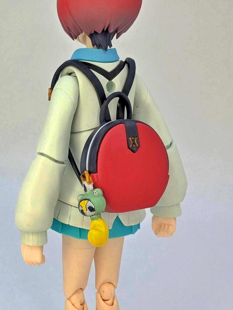 キーホルダー部分くり抜いてみました