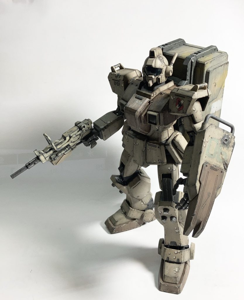 陸戦ジム–2枚目/制作者：@Noraneko06090