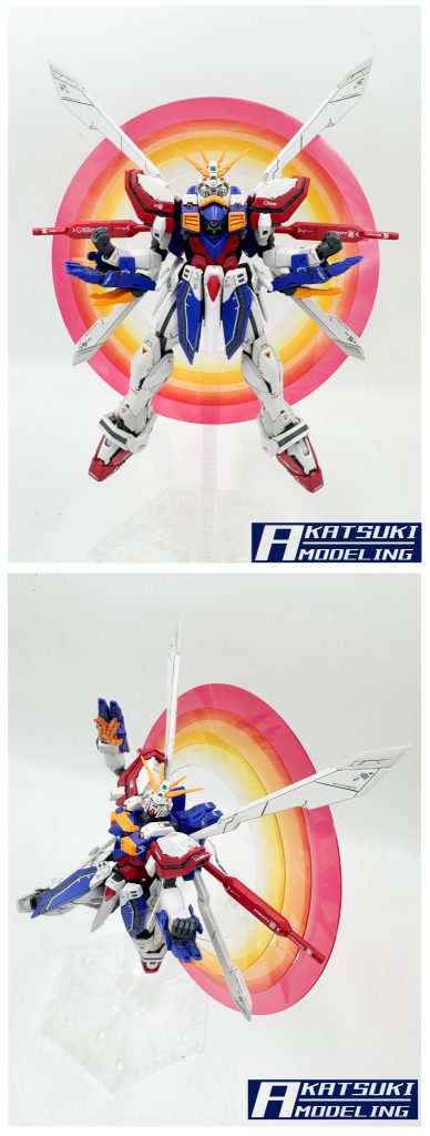 RG 1/144 　GF13-017NJ II ゴッドガンダム　+ 風雲再起　–4枚目/制作者：アカツキモデリング