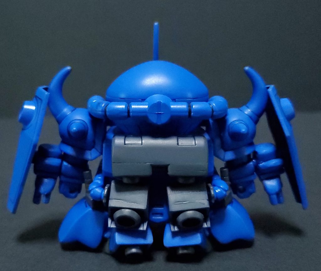 背部もブースターだらけに。