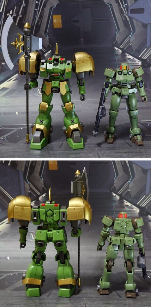 原型機であるリーオーとの比較。