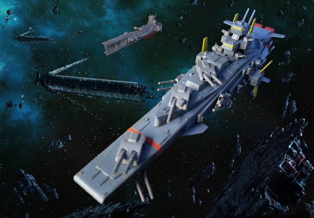 ティアンム艦隊旗艦タイタン（旧キットマゼラン）