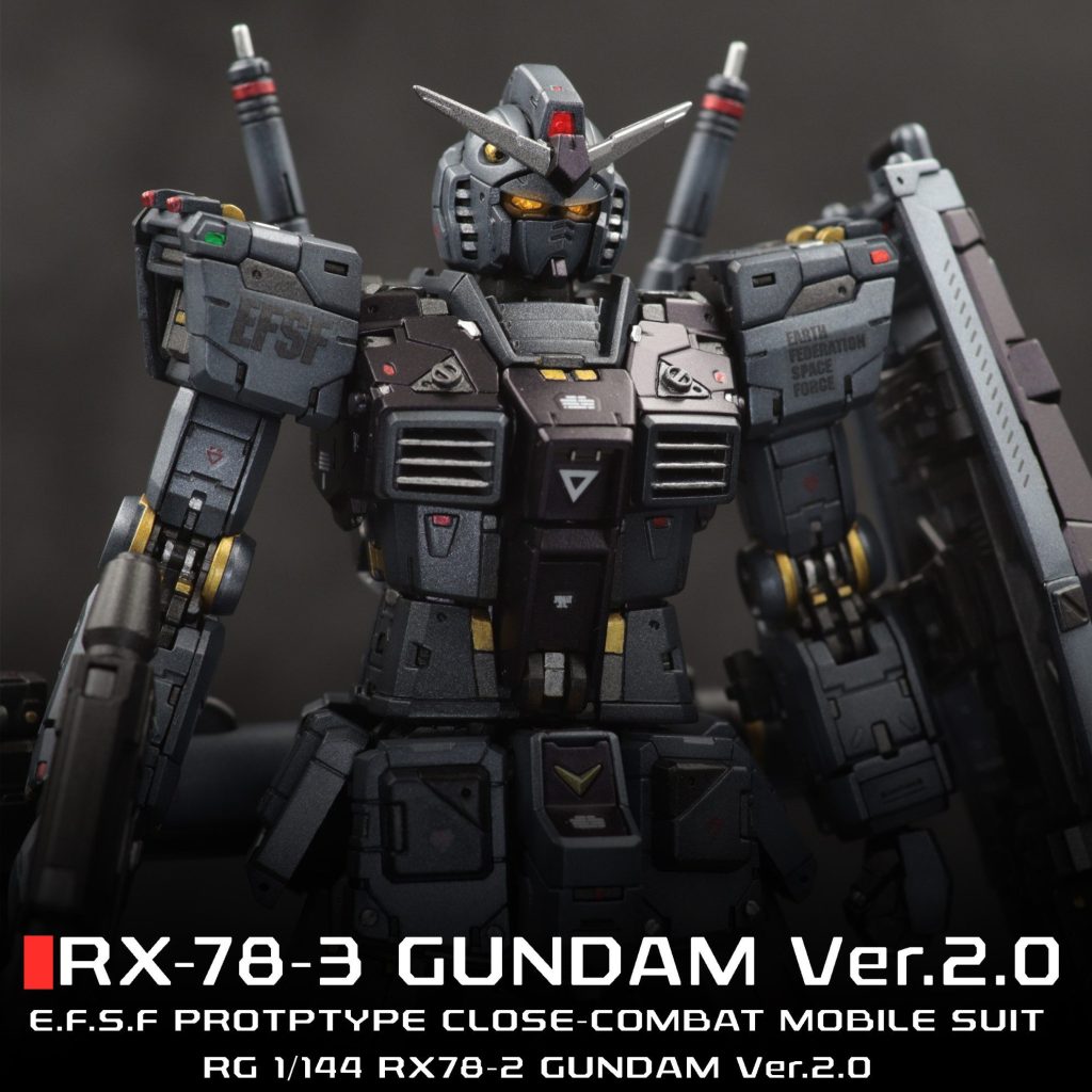 RG ガンダム ver.2.0 G-3 塗装済完成品 RG ガンダム Ver.2.0 G-3カラー仕様｜Ruyomoさんのガンプラ作品