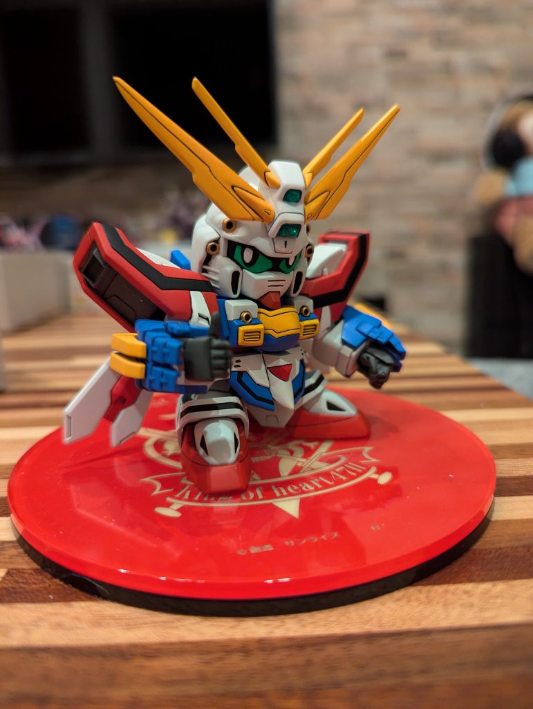 BB戦士 ゴッドガンダム–2枚目/制作者:えぬびい