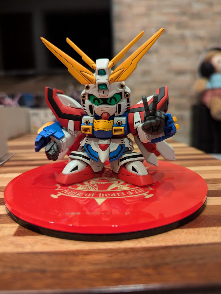 BB戦士 ゴッドガンダム–3枚目/制作者:えぬびい