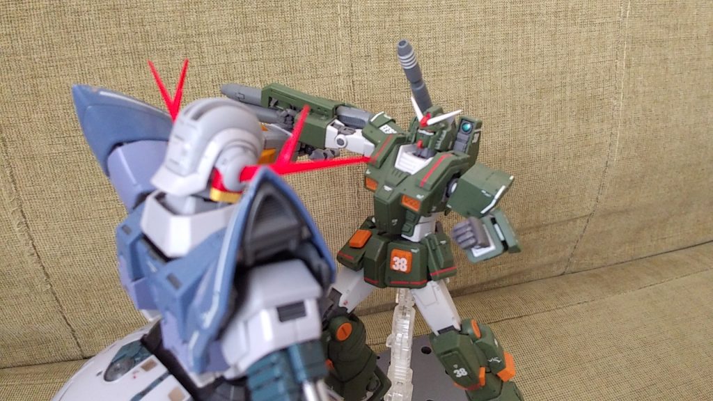 HG　フルアーマーガンダム