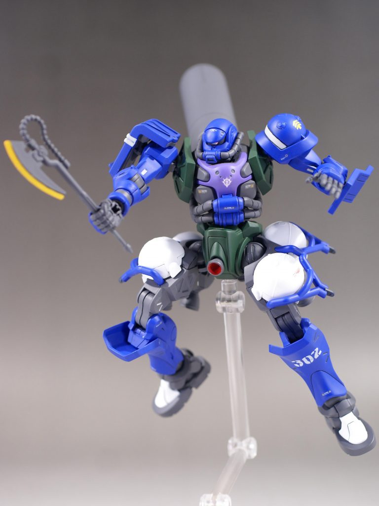 HG 1/144 GQザク(アナベルガトー専用機)–7枚目/制作者：エーディジェ