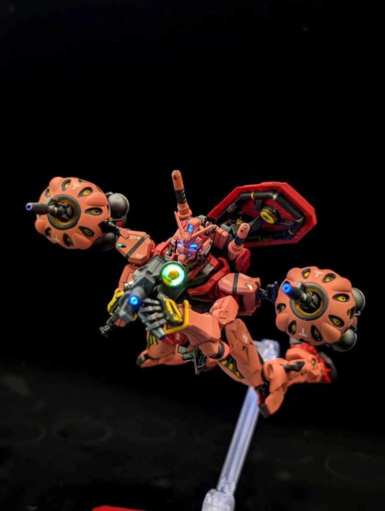 赤いガンダム　GQ一年戦争Ver–5枚目/制作者：しうまい