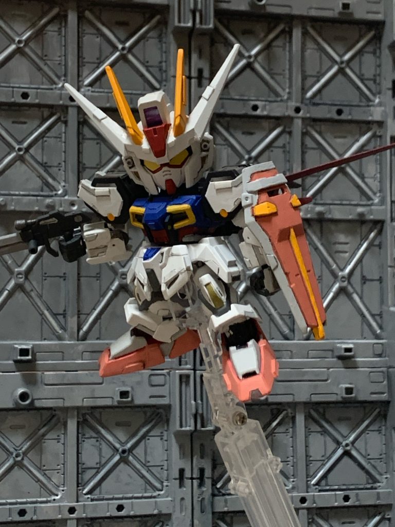 SDEXエールストライクガンダム（筆塗り)