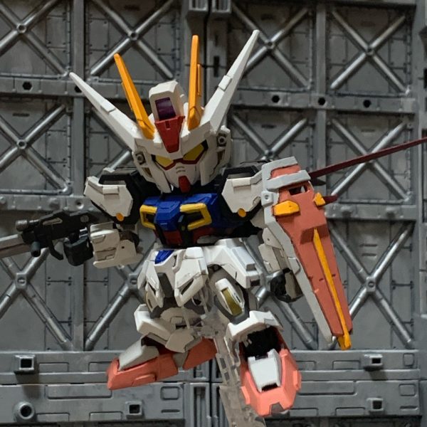 SDEXエールストライクガンダム（筆塗り)