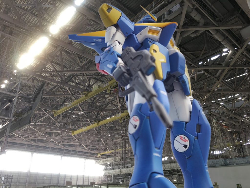 プロトV2初期型駐機。