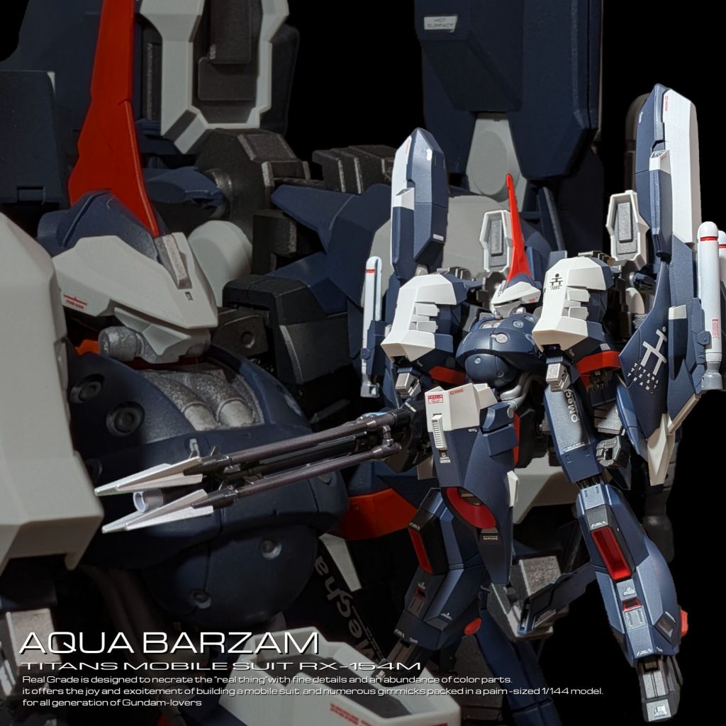 HG アクア・バーザム(ティターンズ仕様)