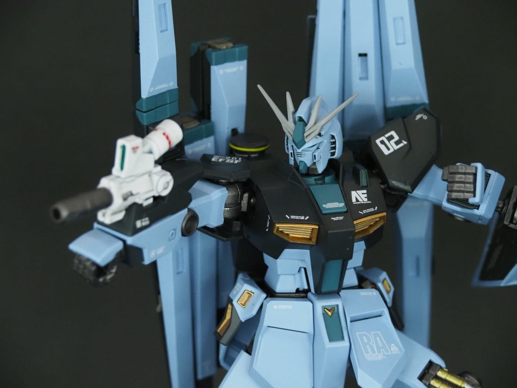 EG νガンダム量産カラー　ダブルフィンファンネル仕様