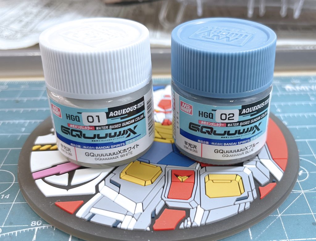 リタッチすることを前提に、新色を調達しました。個人的にこの2色は必須だと思いました。