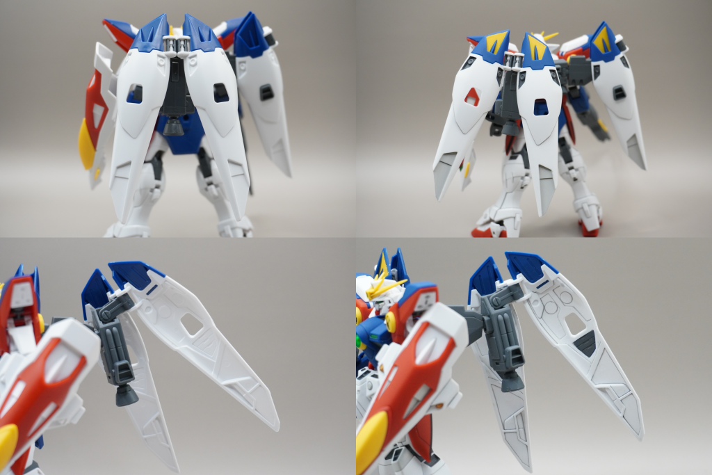 全体的につや消しスプレーを吹くことでプラの質感がマットになり、色も柔らかくなっています