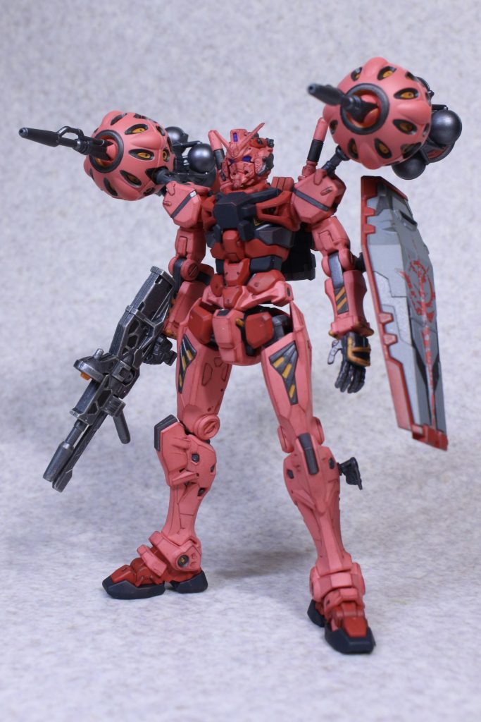 HG 赤いガンダム–2枚目/制作者:りゅう