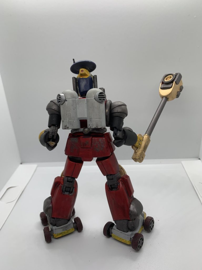 背面です。全体的に汚しすぎてもう汚いです。