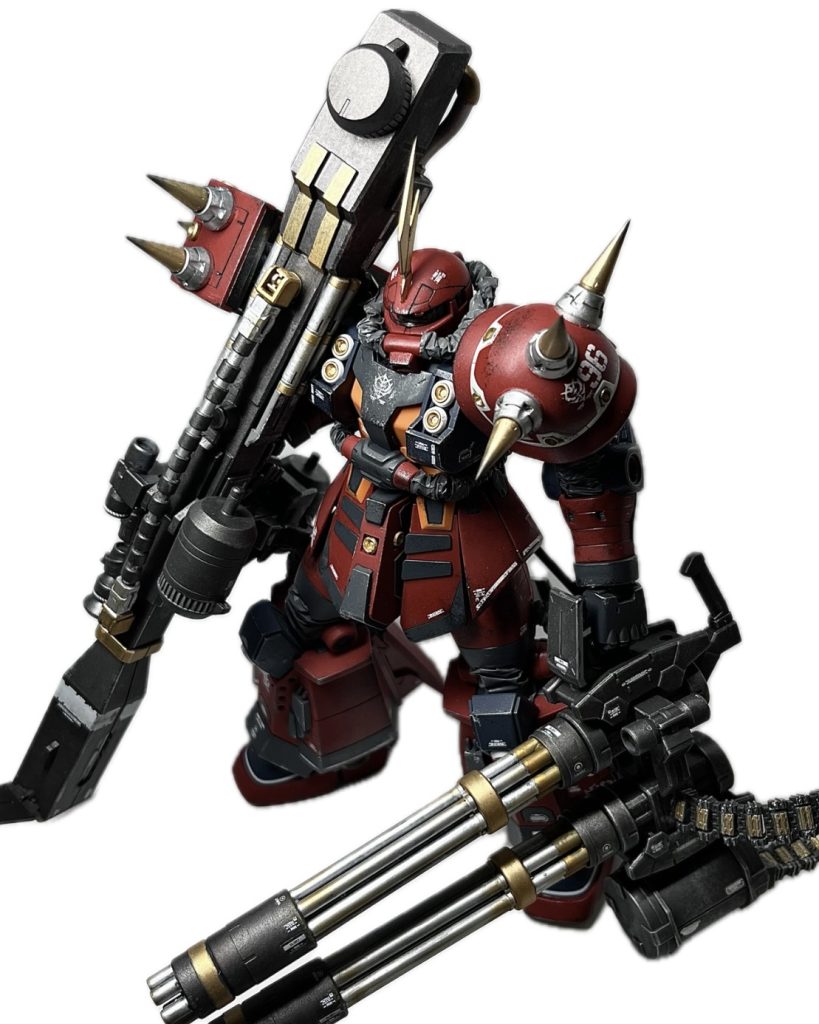 MG サイコザク ver.Ka 試作型ガトリング装備–5枚目/制作者：よこぷら