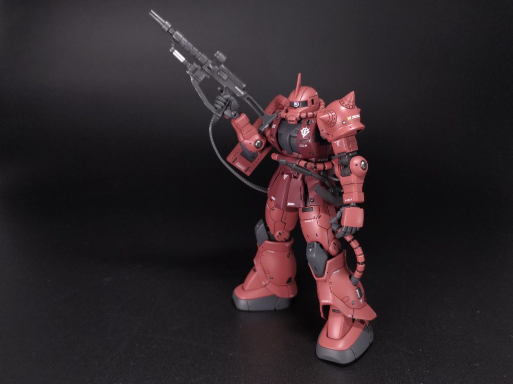 武器はトップコートにメタリック粒子が混ざってしまったのでドライブラシで誤魔化しました😇