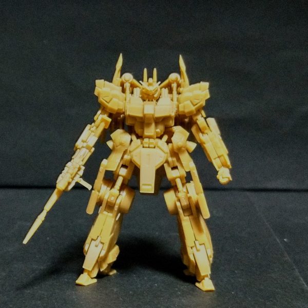 最近凄く忙しくて模活の時間がなかなか取れなくて、時間がかかる物を作れない為に、予定が落ち着くまで短期で仕上げられる物を作ります🙏まずはアーティファクトのシルヴァ・バレト・サプレッサーになります！またアルミ線を使い限定的な可動とプロポーション調整を少しで進めます😊（2枚目）