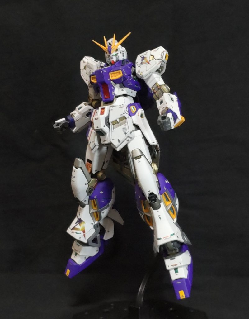 RG νガンダム ミキシング フレーム塗装