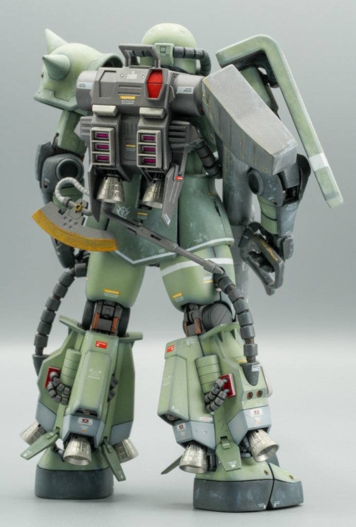 高機動型と言えば後ろ姿ですね。