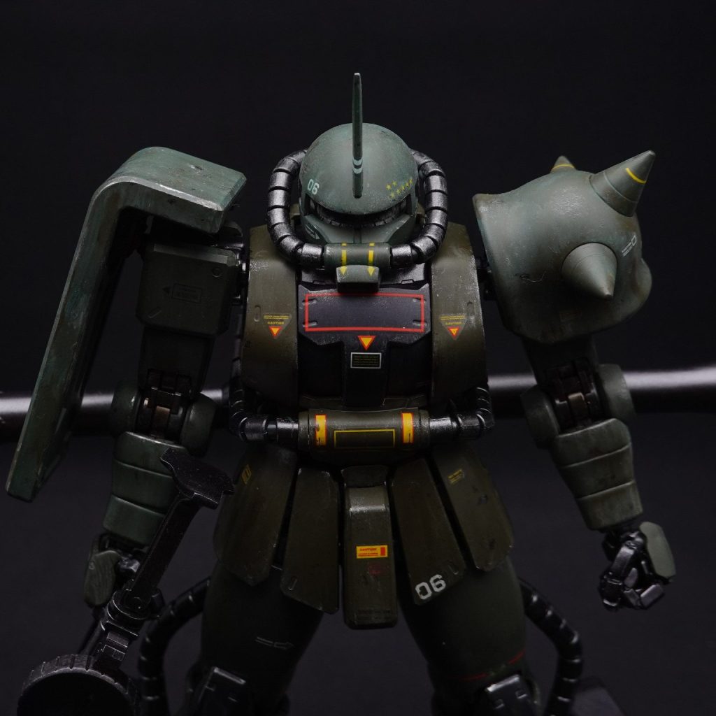MGザクⅡ ver2.0 ガンプラ ザクII ver2.0（MG）①素組みレビュー : ryoshiお父さんのガンプラレビュー