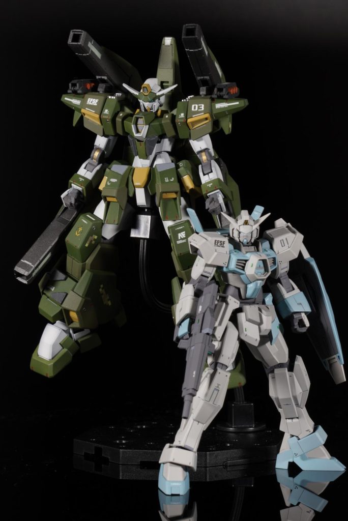 感想・まとめHG ガンダムAGE-3フォートレス 素組でもゴツゴツしててカッコいいです!カラーリング変更したことでより自分好みに改造することができたと思います!AEG-1と一緒に撮影しなおしたので更新しておきます。Twitterしてますので是非フォローよろしくお願いいたします!↓↓↓https://twitter.com/akasaha1124 最後までご覧くださりありがとうございました!!