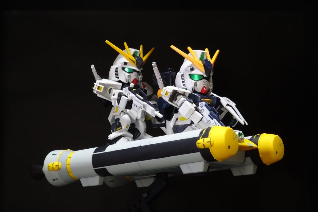 SDEXだけズルいぞ！BB戦士のオレも乗せろ～SD系なら二人乗りも可能です。飛びます飛びます！