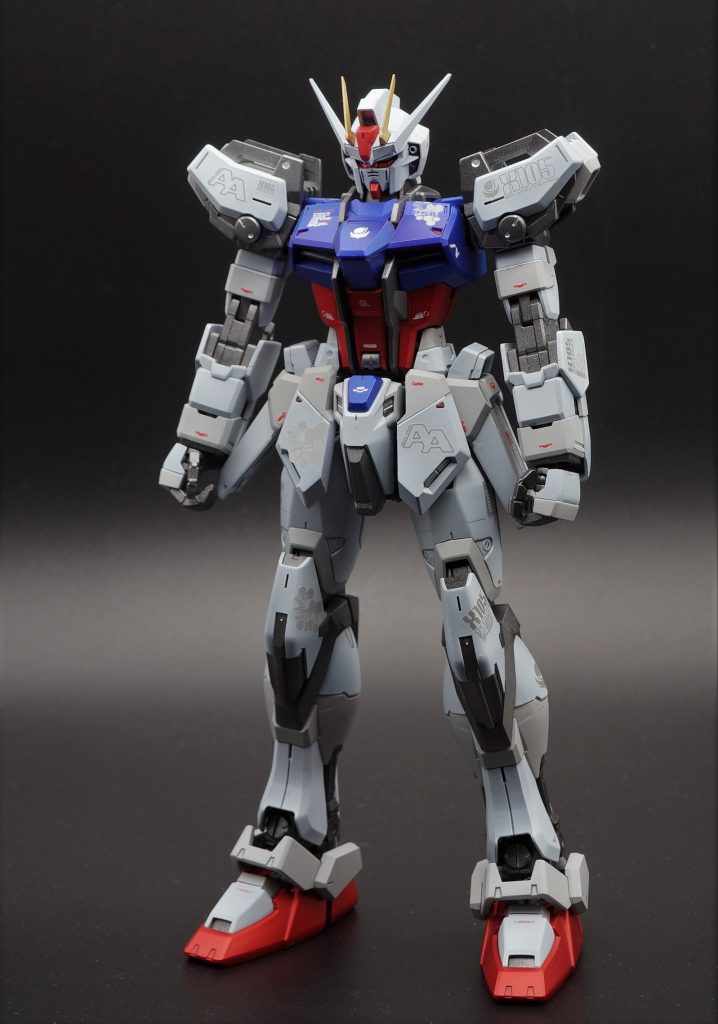 全塗装ストライクガンダム（メタルビルド風）–2枚目/制作者：あるむ